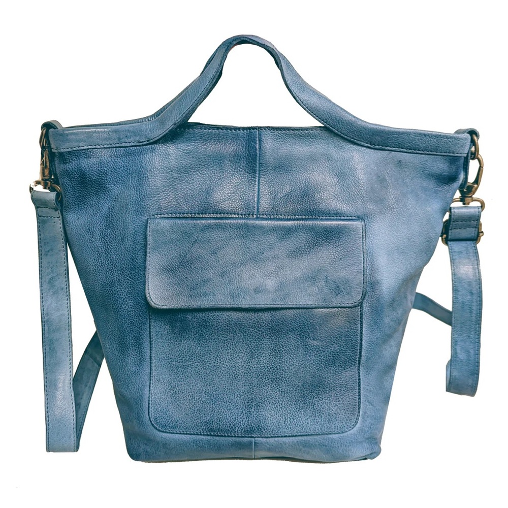 Latico Leather Bianca Bag in denim blue 🩵